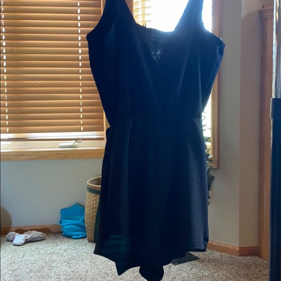 BLACK MINI ROMPER - Picture 3 of 4